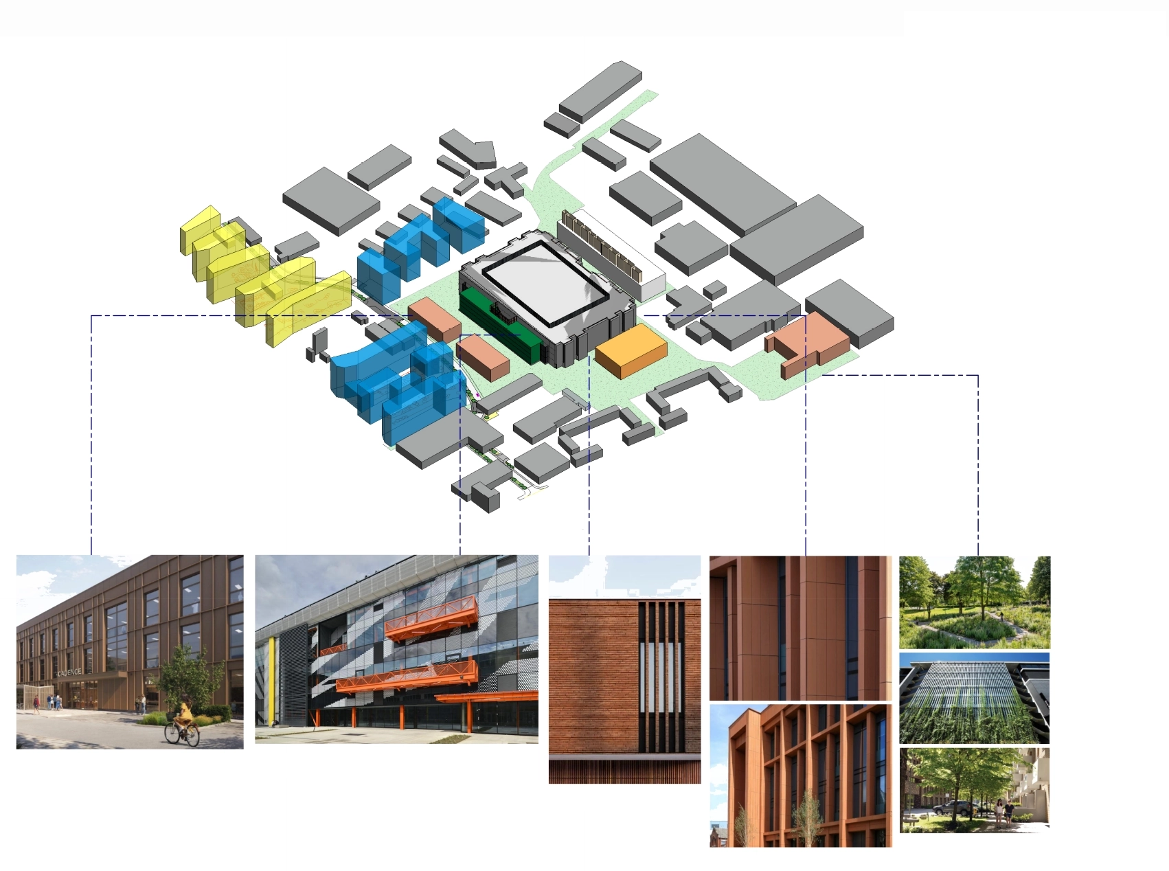 Draft plans for the design.